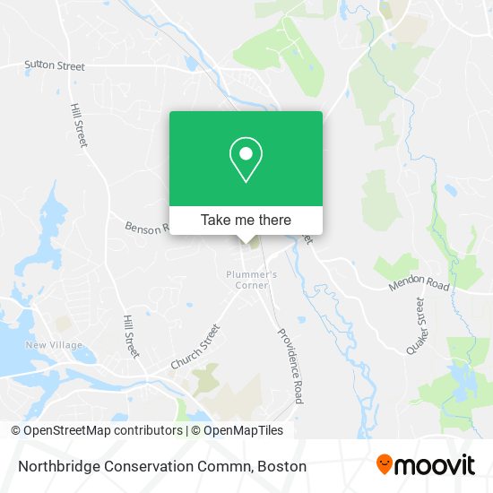 Northbridge Conservation Commn map