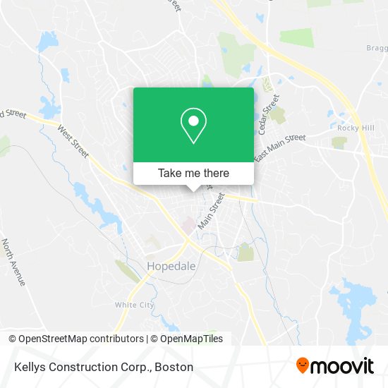 Kellys Construction Corp. map