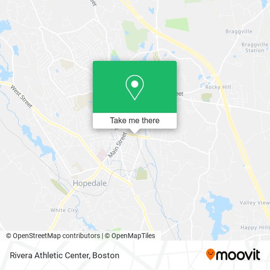 Rivera Athletic Center map