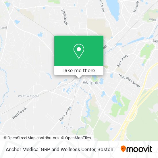 Mapa de Anchor Medical GRP and Wellness Center