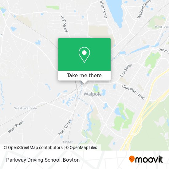 Mapa de Parkway Driving School
