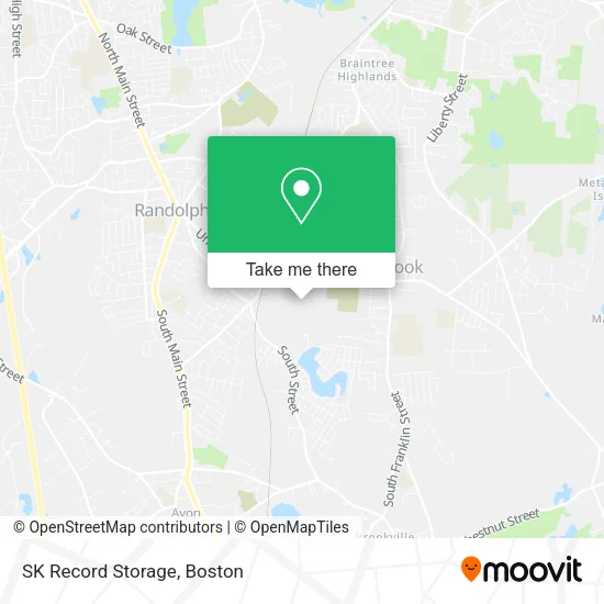 SK Record Storage map