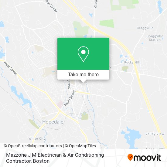 Mapa de Mazzone J M Electrician & Air Conditioning Contractor