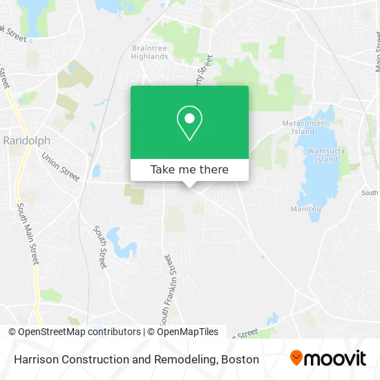 Harrison Construction and Remodeling map