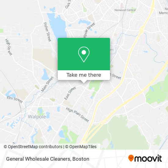 General Wholesale Cleaners map