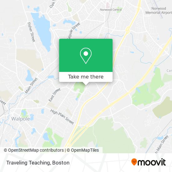 Traveling Teaching map
