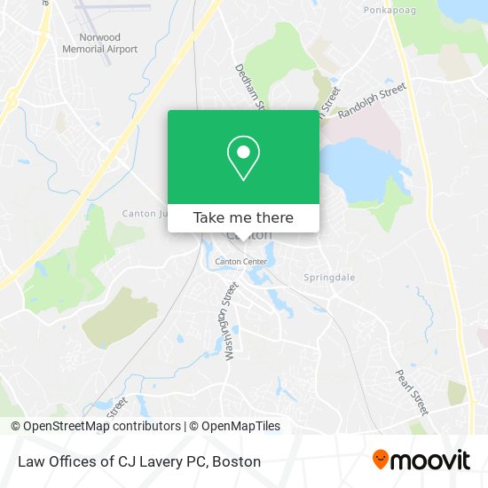 Law Offices of CJ Lavery PC map