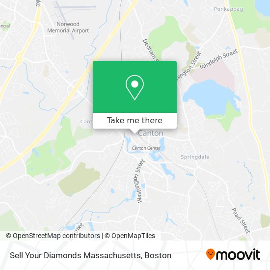 Mapa de Sell Your Diamonds Massachusetts