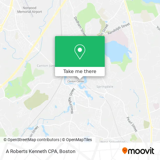 A Roberts Kenneth CPA map