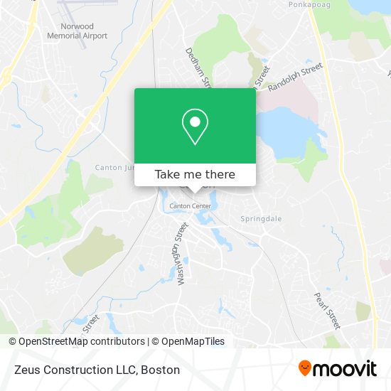 Zeus Construction LLC map