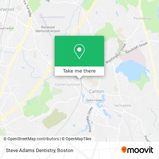 Steve Adams Dentistry map