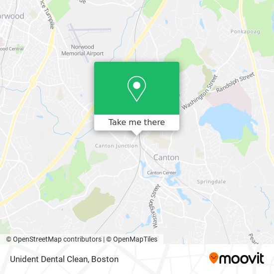 Mapa de Unident Dental Clean