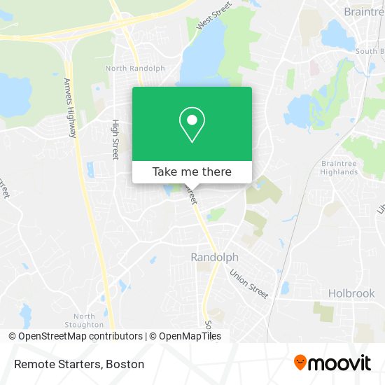 Remote Starters map