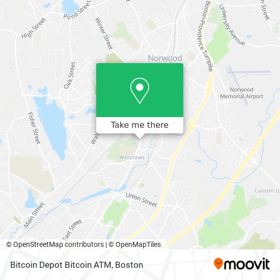 Mapa de Bitcoin Depot Bitcoin ATM