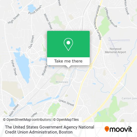 Mapa de The United States Government Agency National Credit Union Administration