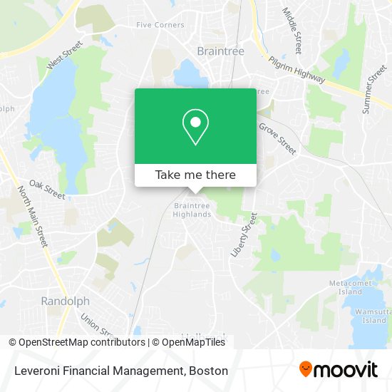 Leveroni Financial Management map
