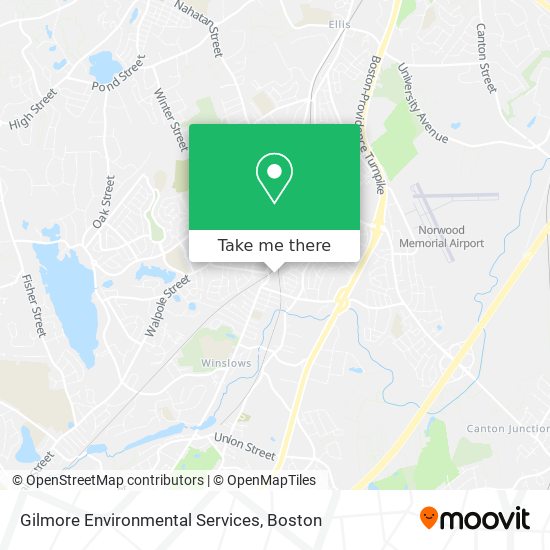 Gilmore Environmental Services map