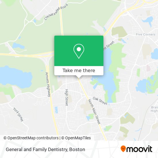 General and Family Dentistry map