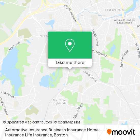 Automotive Insurance Business Insurance Home Insurance Life Insurance map