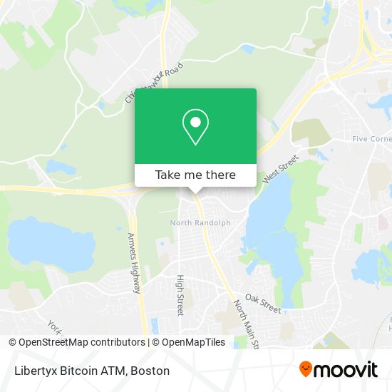 Libertyx Bitcoin ATM map