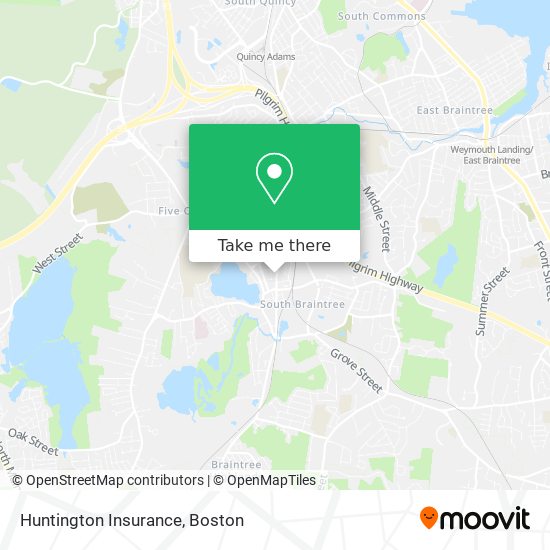 Mapa de Huntington Insurance