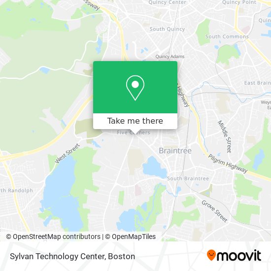 Mapa de Sylvan Technology Center