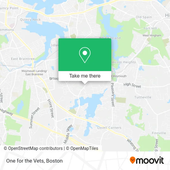 One for the Vets map