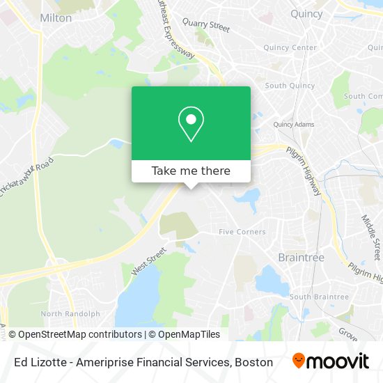 Mapa de Ed Lizotte - Ameriprise Financial Services