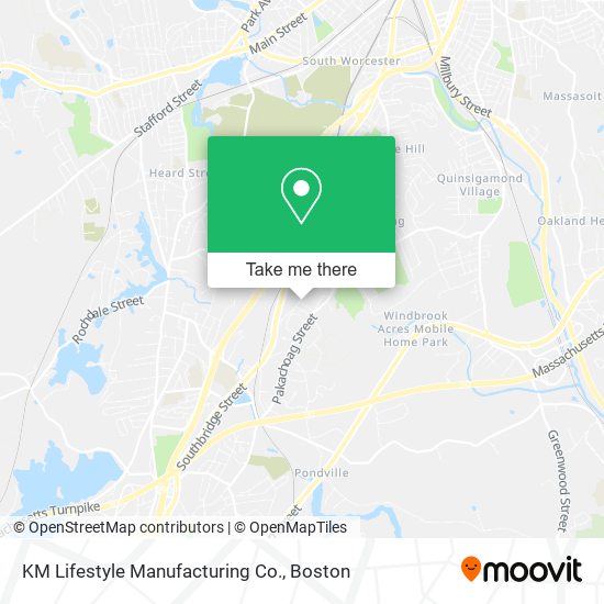 KM Lifestyle Manufacturing Co. map