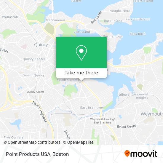 Mapa de Point Products USA