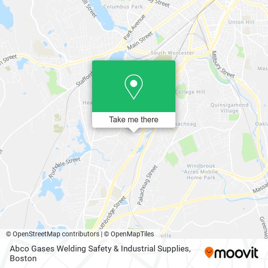 Abco Gases Welding Safety & Industrial Supplies map