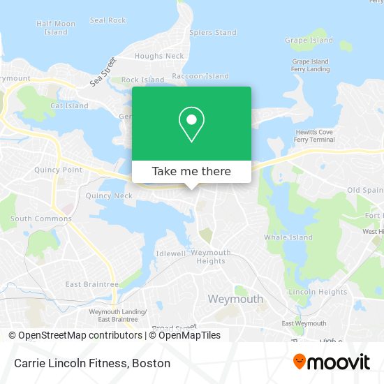 Carrie Lincoln Fitness map