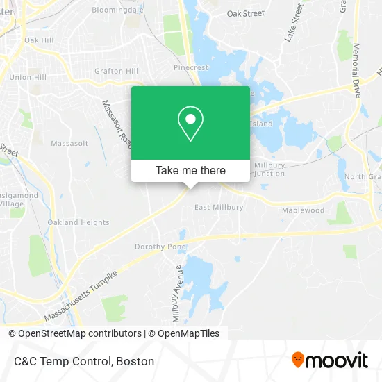 C&C Temp Control map