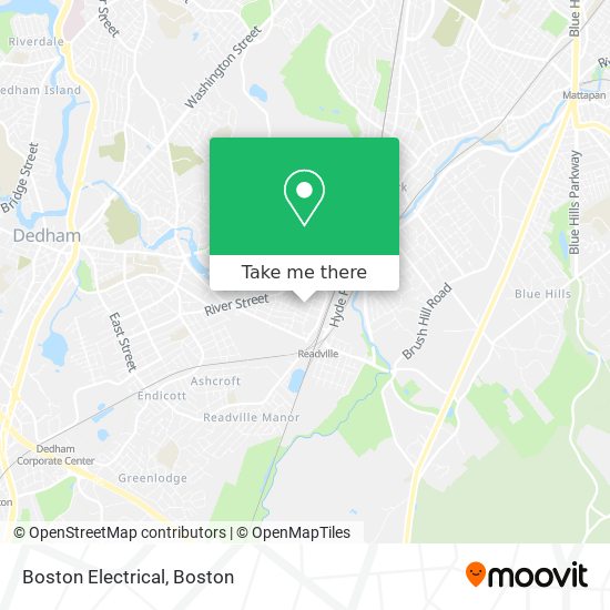 Mapa de Boston Electrical