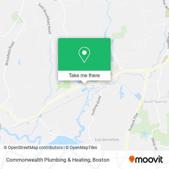 Commonwealth Plumbing & Heating map