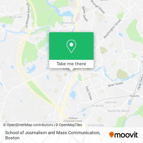 School of Journalism and Mass Communication map