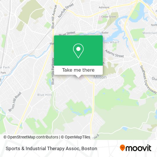 Mapa de Sports & Industrial Therapy Assoc