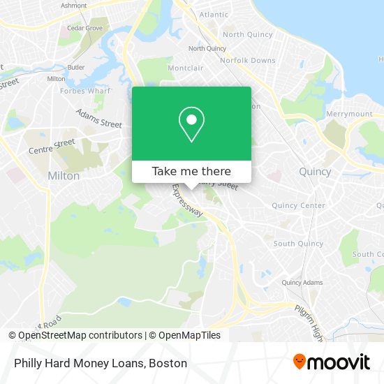 Mapa de Philly Hard Money Loans