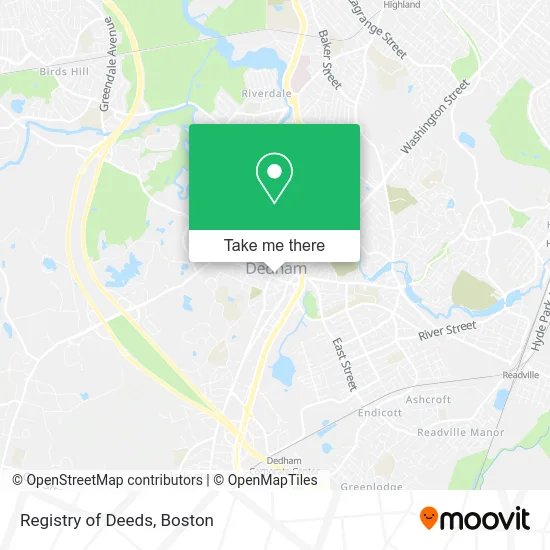 Registry of Deeds map