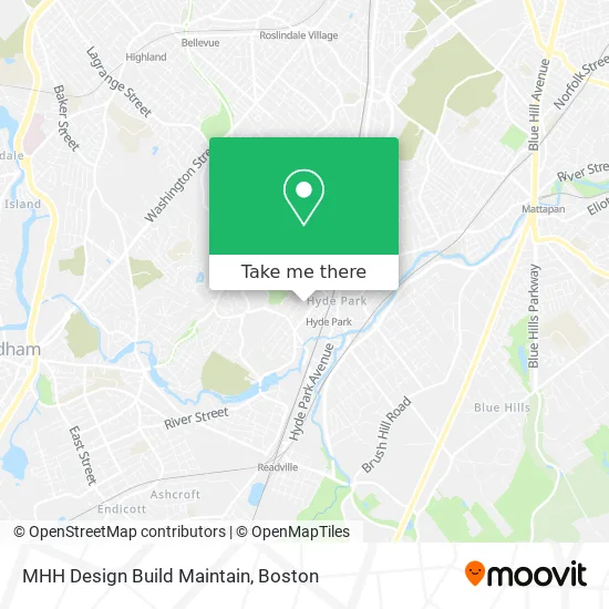 MHH Design Build Maintain map