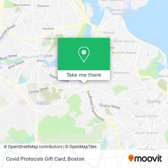 How to get to Covid Protocols Gift Card in Milton by Bus, Subway or Train?