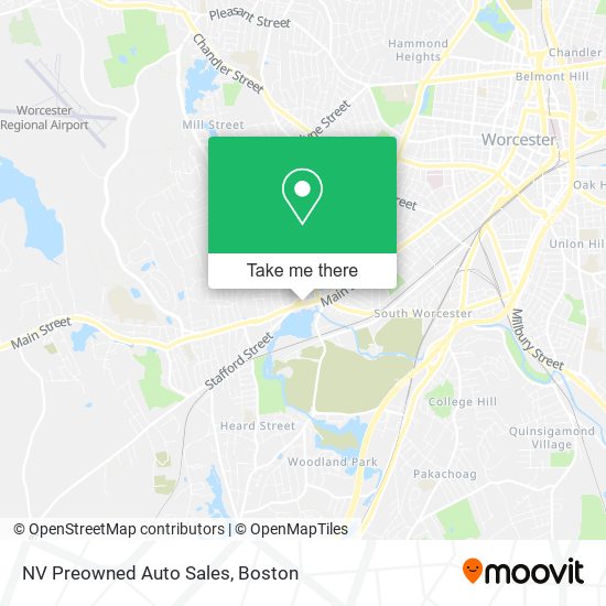 Mapa de NV Preowned Auto Sales