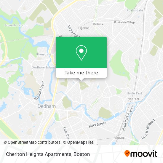 Cheriton Heights Apartments map