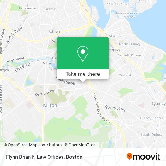 Flynn Brian N Law Offices map