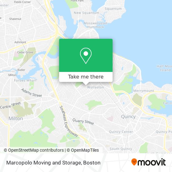 Marcopolo Moving and Storage map