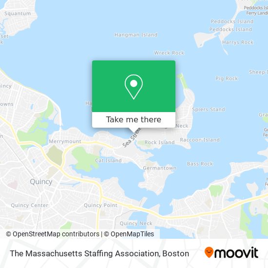 Mapa de The Massachusetts Staffing Association