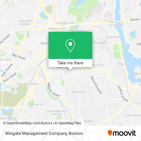 Mapa de Wingate Management Company