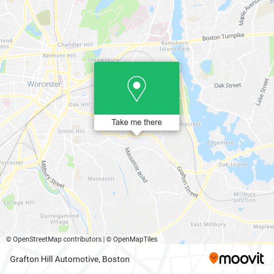 Mapa de Grafton Hill Automotive