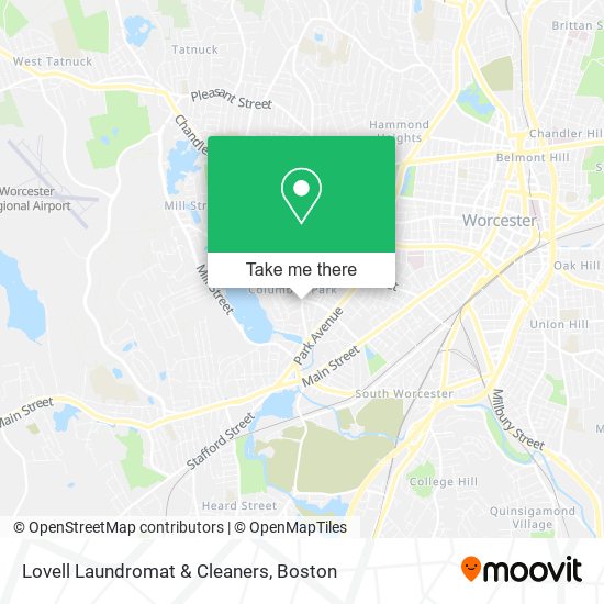 Mapa de Lovell Laundromat & Cleaners