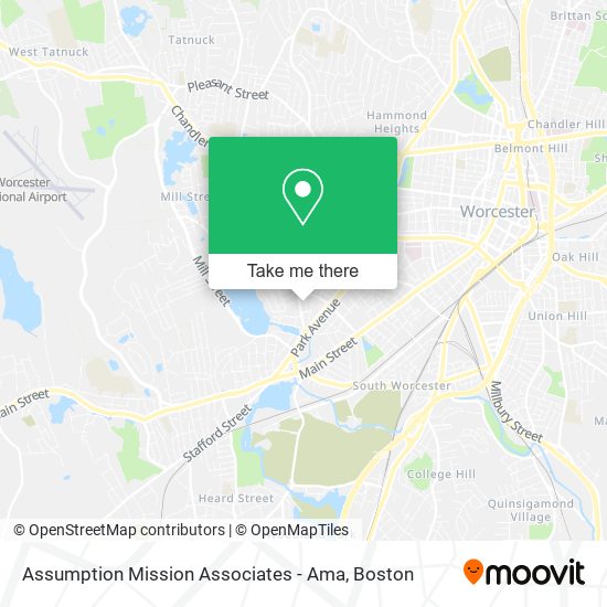 Mapa de Assumption Mission Associates - Ama